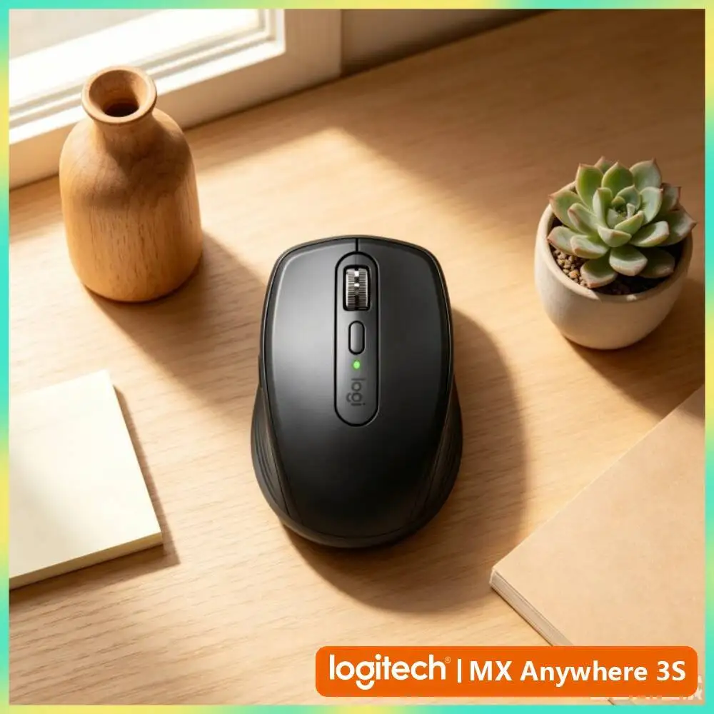 Premium MX Anywhere 3S - 8000 DPI, Hyper-Scroll, Anti-Slip, Perfect for Cross-City Fitness Expo & Office Use
