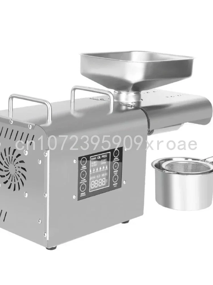 K28 Automatic Oil Press Household FLaxseed Oil Extractor Peanut Cold Press Machine 1500W（max)