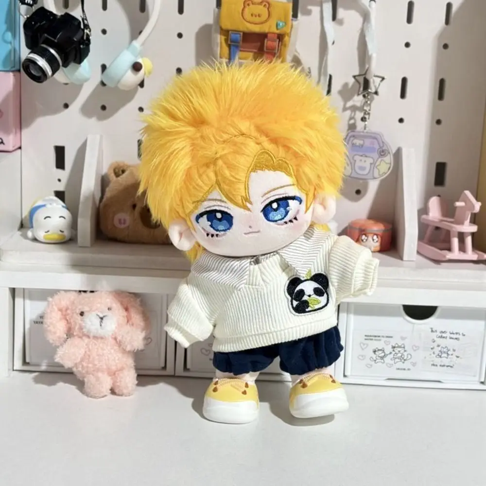 

Hoodie 20cm Cotton Doll Clothes Panda Series Multi Color Cotton Doll Outfit Dress Dress Up Mini 20cm Doll Flower Dress