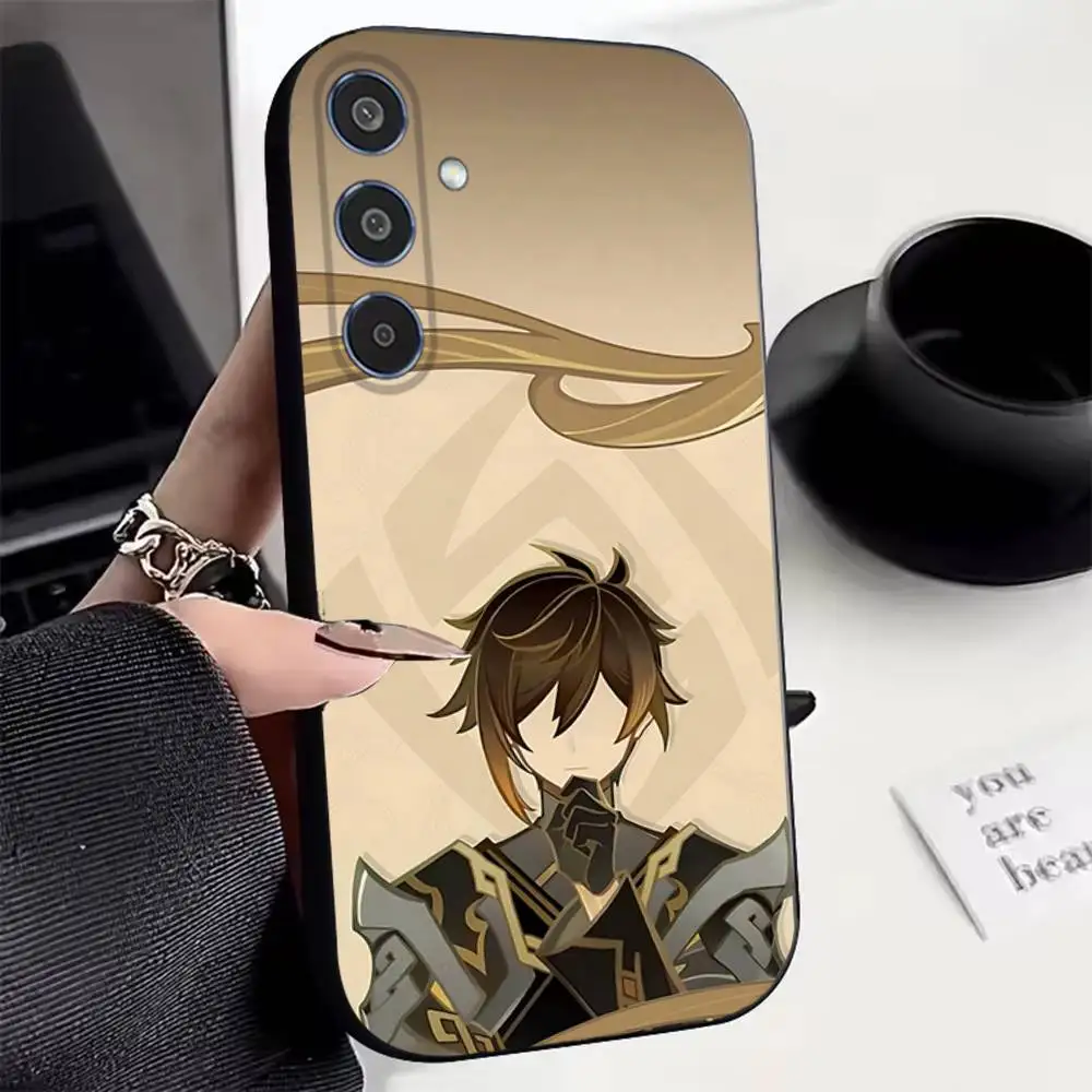 Z-Zhongli For Samsung Phone Case, Non-slip & Shockproof  A22 A21 A20 Ultra A70 A71 A73 A72