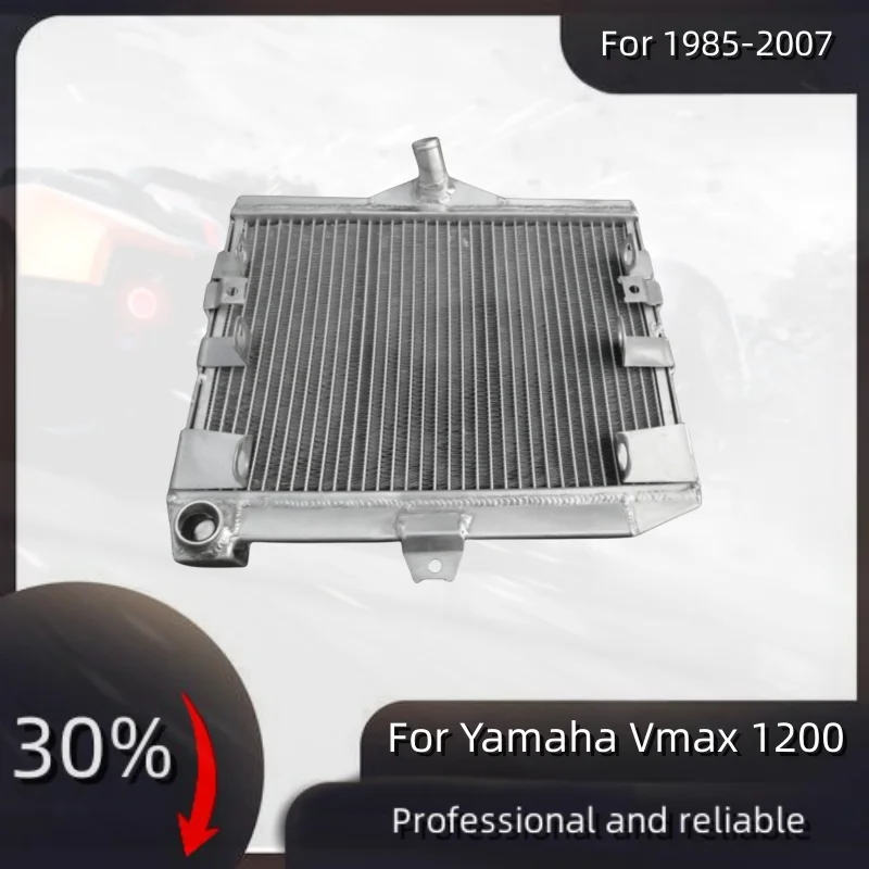 For Yamaha Vmax 1200 VMX1200 1985-2007 Aluminum Radiator Cooler Cooling Coolant 1985 1986 1987 1988 1989 1990 1991 1992 1993 94