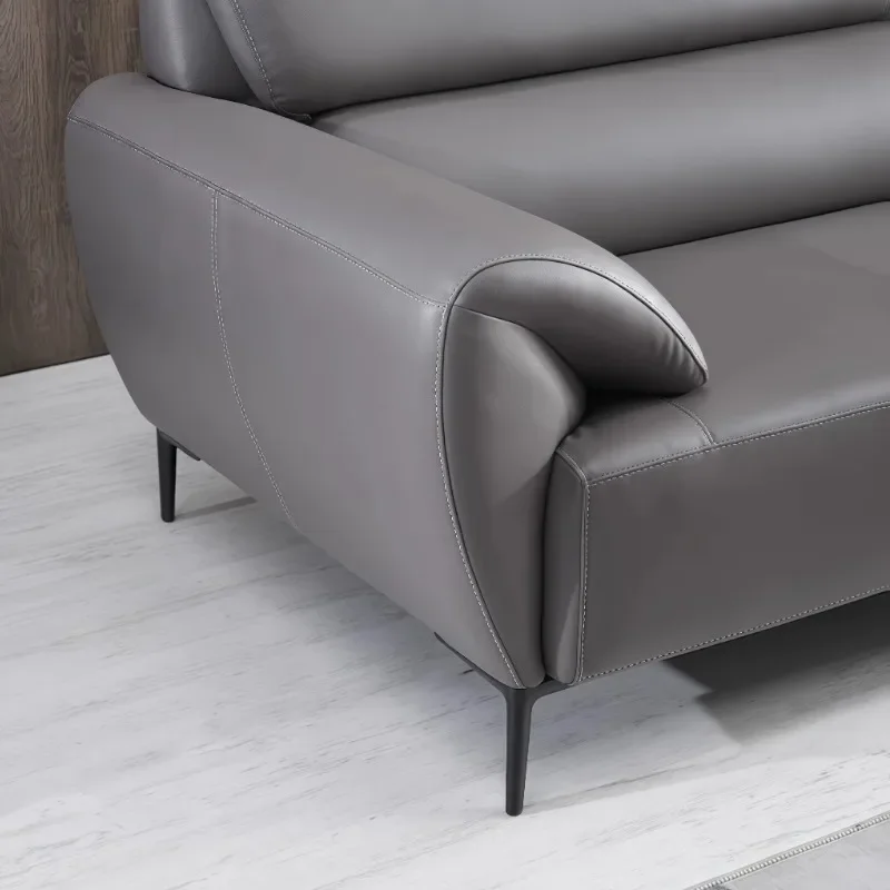 

Modern Minimalist Sofa Design Small Office Luxury Living Room Furniture Leather Sofa Modern Minimalist Style Reception