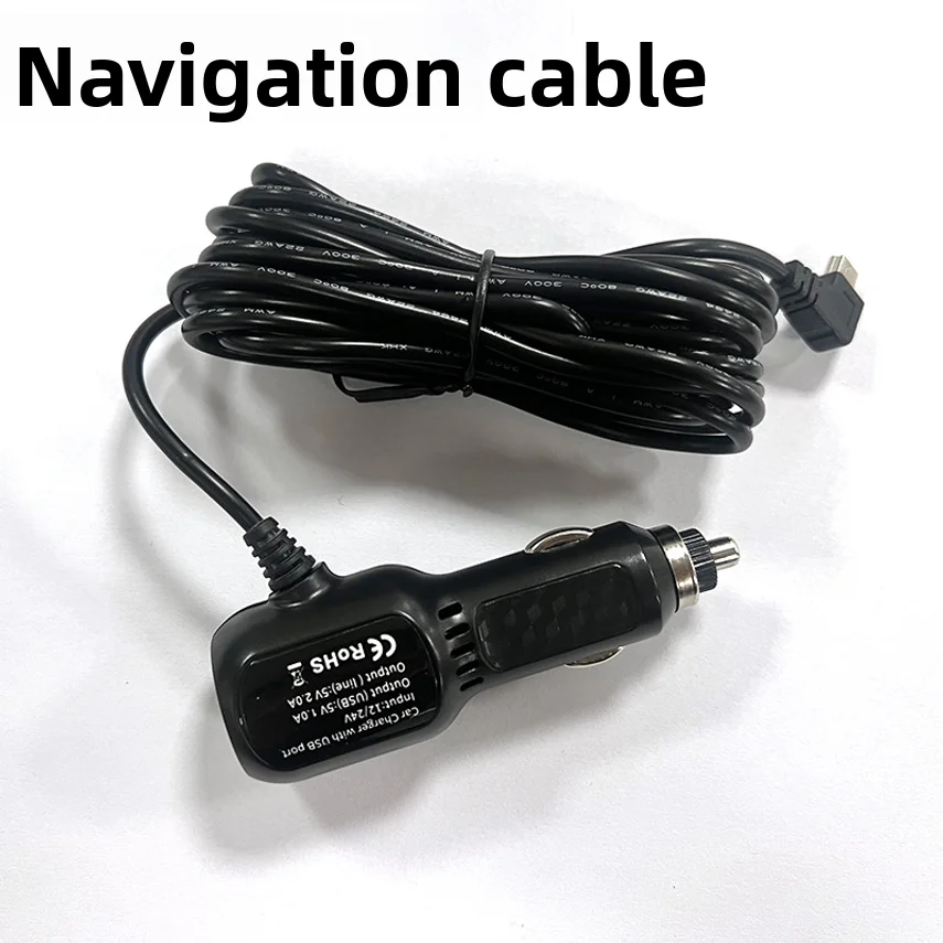 Cross Border Car Cigarette Lighter Navigation Car Charger Driving Recorder Car Charger, Car Power Supply, Car Charger