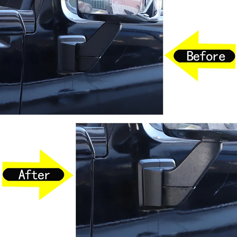 

For 2005-2009 Hummer H3 ABS Matte black style car styling car exterior mirror bottom cover sticker car exterior accessories