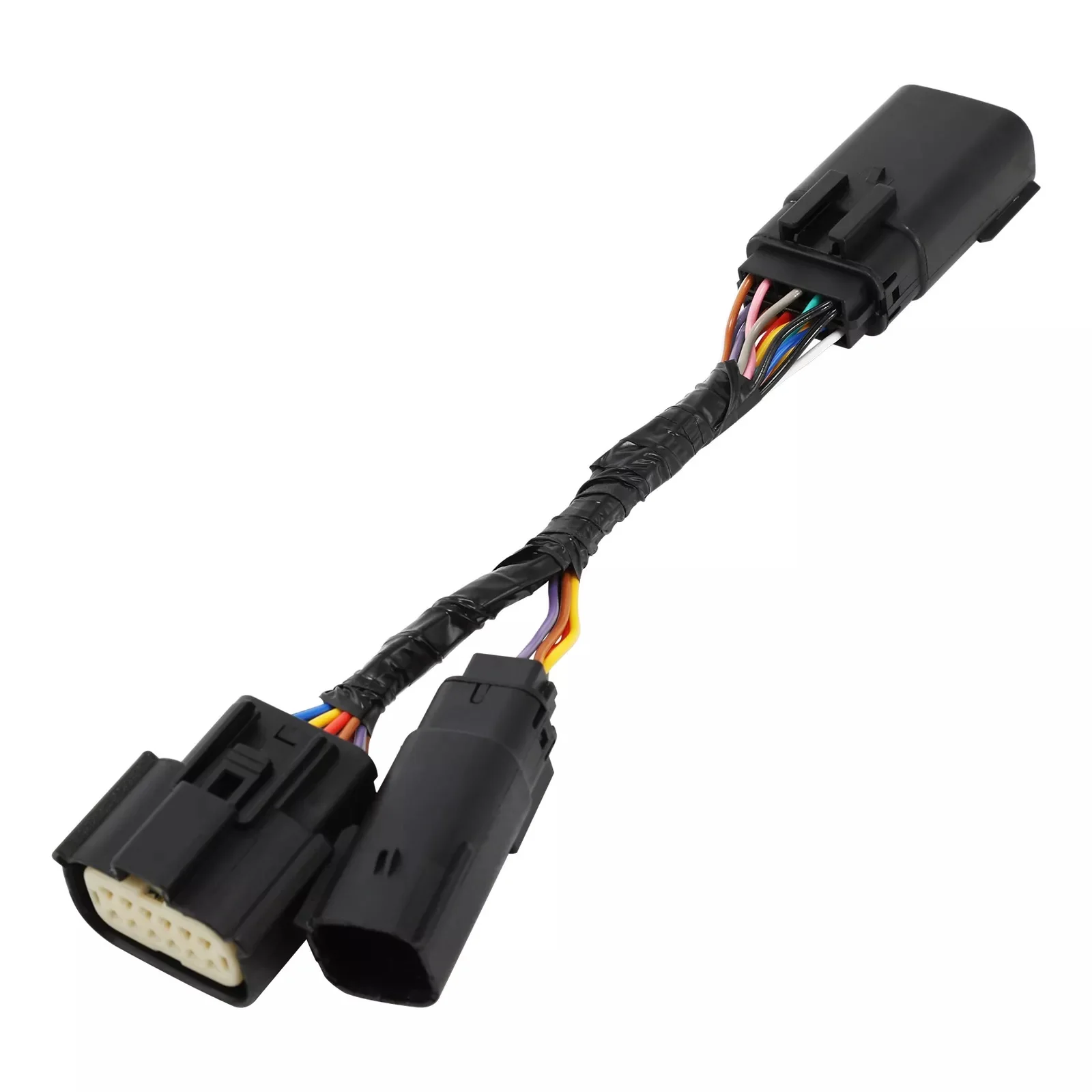 Motorrad 12PIN zu 6PIN Stamm Wirring Harness Adapter Für Harley Touring CVO Street Glide Road Glide 2023-2024