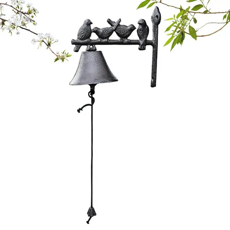 Bird Garden Ornaments Metal Animal Vintage Decoration Rustic Yard Decoration Farmhouse Ornaments For Outdoor Balcony Indoor