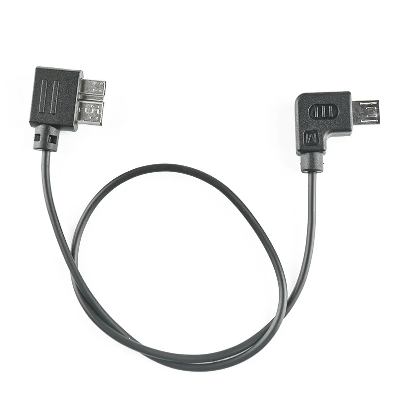 For ZHIYUN Crane 2 Control Cable/YUNHE 2 Control Cable For Canon 5d4/1dx/5ds/5dsr Nikon D850 MIcro-Micro 3.0 USB