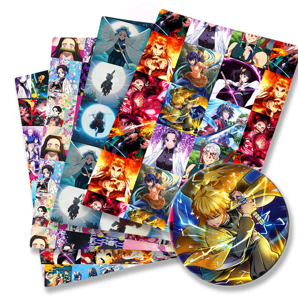 Transform Your Space with Anime Cartoon Printed Fabric: A 140x50cm Polyester-Cotton Satin Patchwork Curtain Review