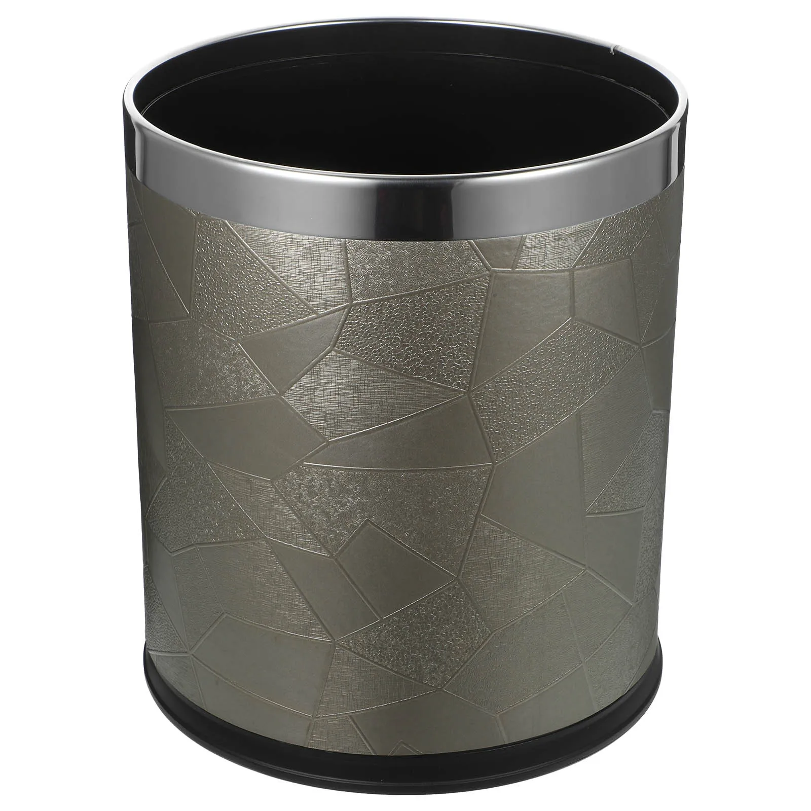 

Retro Design Trash Can Plastic Garbage Bin for Household Living Room Dorm Hotel Decorative Waste Basket Storage Holder