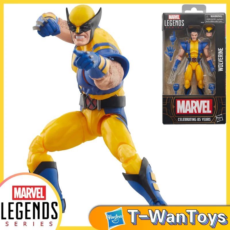 

Фигурка удивительного Росомаха Hasbro серии Marvel Legends из комиксов X-Men (85 юбилей), 6 дюймов (15 см), оригинальная новая Неоткрытая фигурка