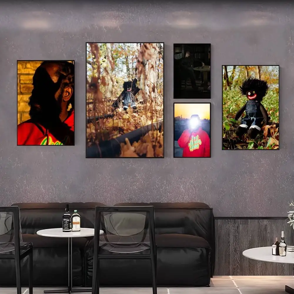 Singer B-BIlLy-Y W-WoOdS-S Golliwog Poster Print Cook Cooked Wall Art Canvas Painting for Living Room Bedroom Home Decor