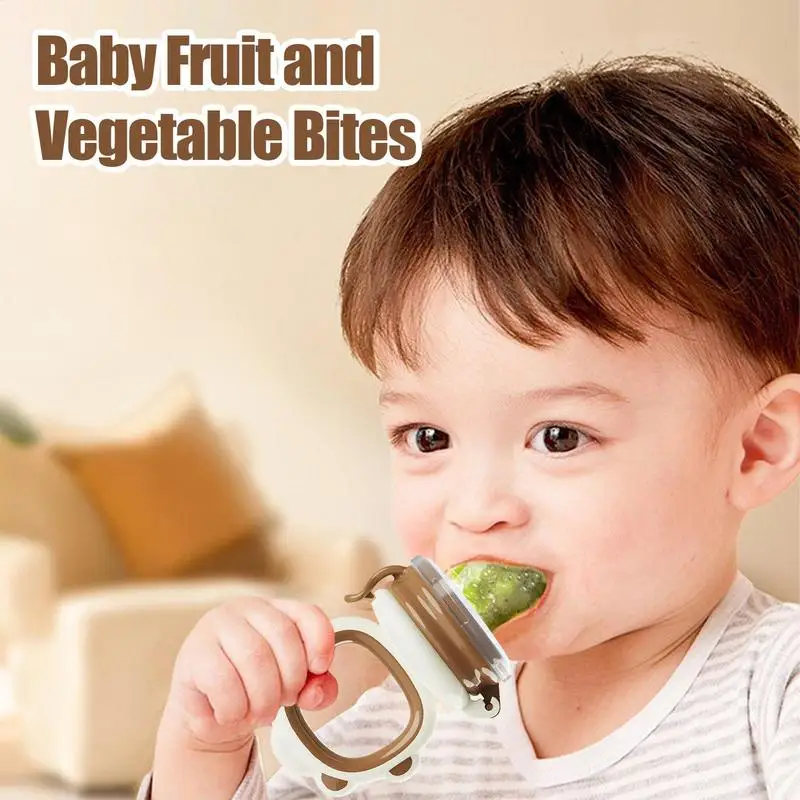 Baby Fruit Feeder Silicone Mesh Baby Food Feeder Easy-Clean Juice Extractor Pacifier cup For Teeth Relief Teething Toys Kids