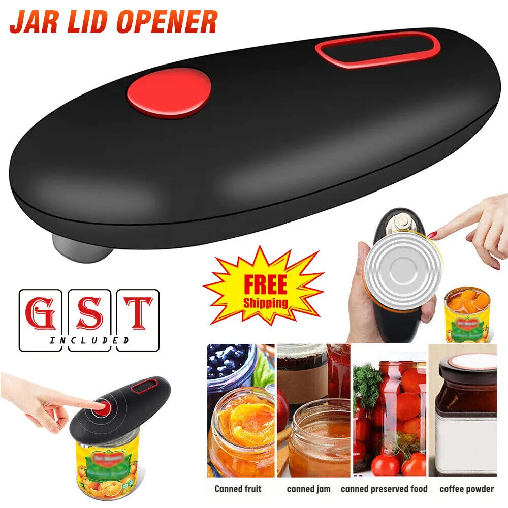 

Automatic Jar Opener Electric Tin Can Open Machine Jars Lid Openers Kitchen Bar Tools Touch None Sharp Edges Opening Gadgets