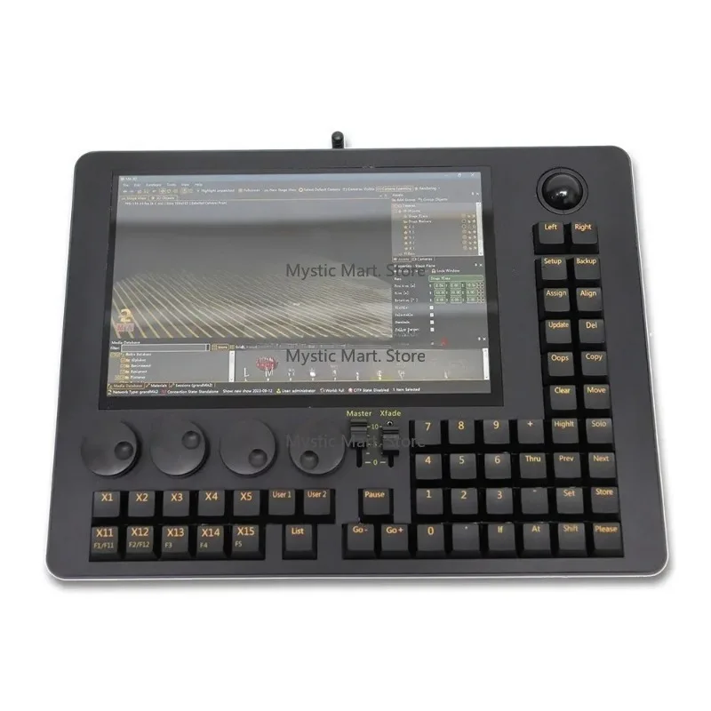 

MA Q0 Mobile Button Stage Lighting Console With Built-in Battery Touch Screen Wifi Network Connect Par Dj Disco Controller