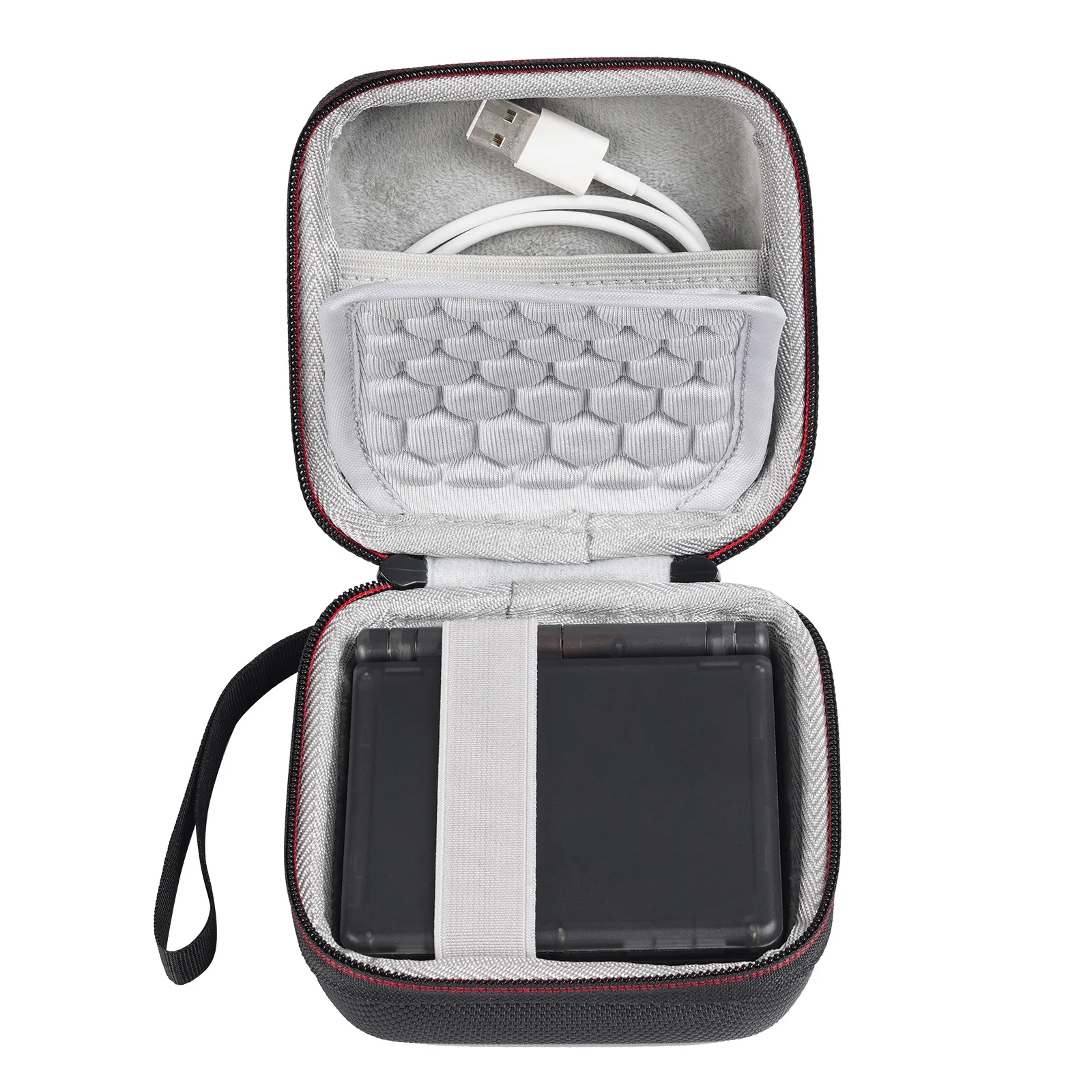 Tas Pembawa untuk Konsol Game Genggam Anbernic RG35XXSP Flip/ RG35XXSP / RG 34XXSP, Casing Penyimpanan Pelindung