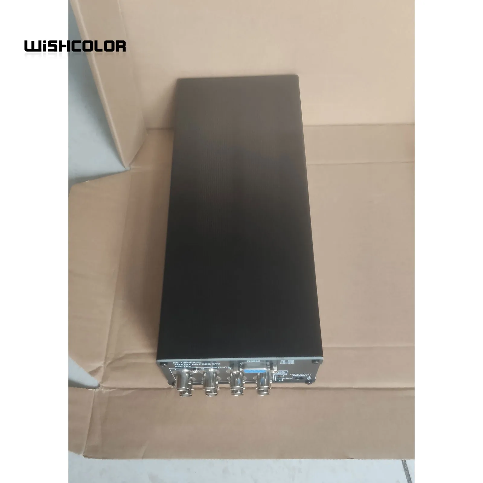 Wishcolor 10 كيلو هرتز - 150 ميجا هرتز 8 قنوات مصدر ساعة قابل للتعديل مدمج SA.22C تردد ساعة الوبيديوم معيار مع موصل BNC #4