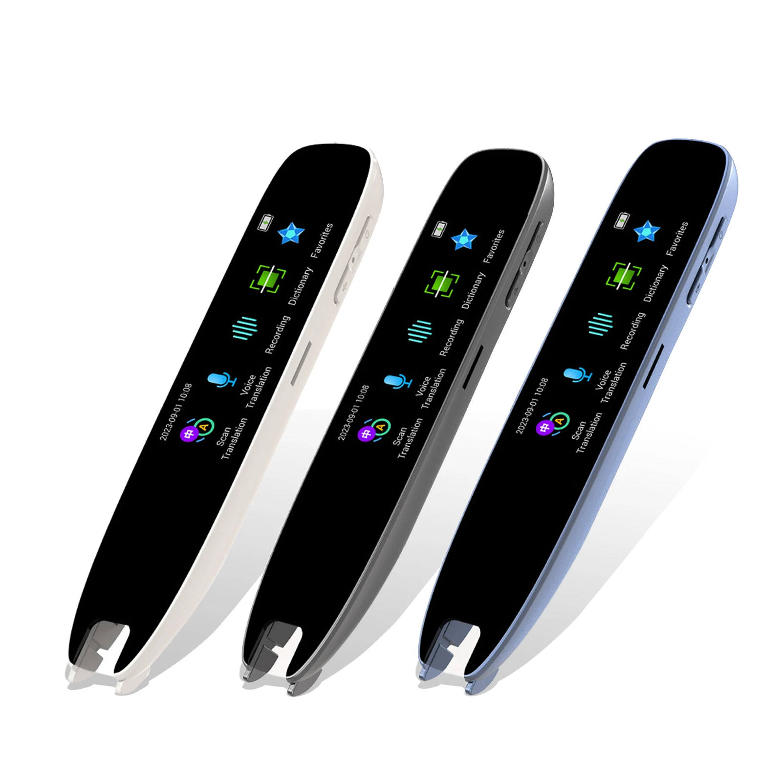 A26S Smart Voice Translator Pen White International Edition WiFi Translation Scanning 12 Languages Supported