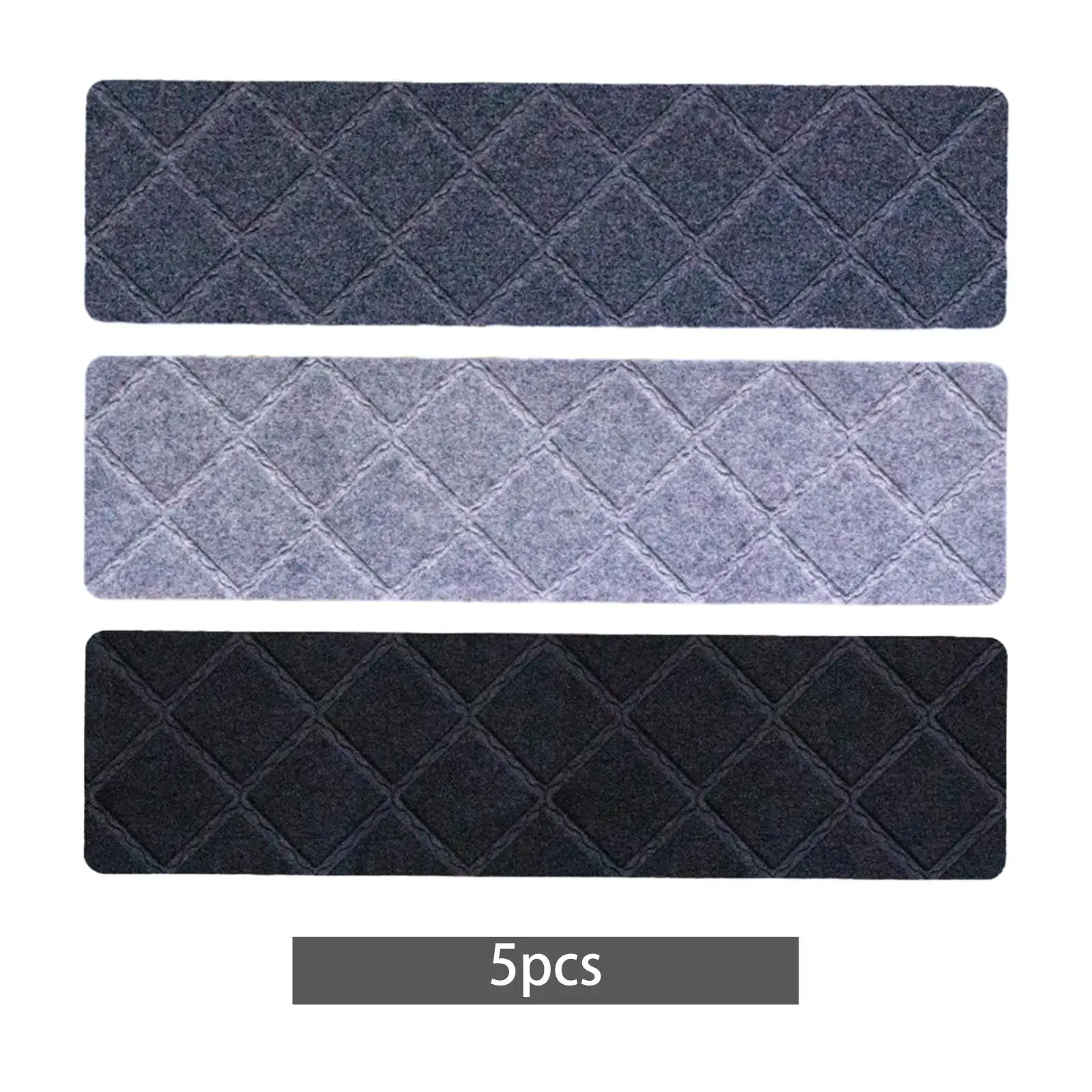 5x Indoor Stair Runners Stair Protector Tape Reusable Stairs Step Treads Stair Rugs for Wooden Steps Indoor Elders Kids Pets