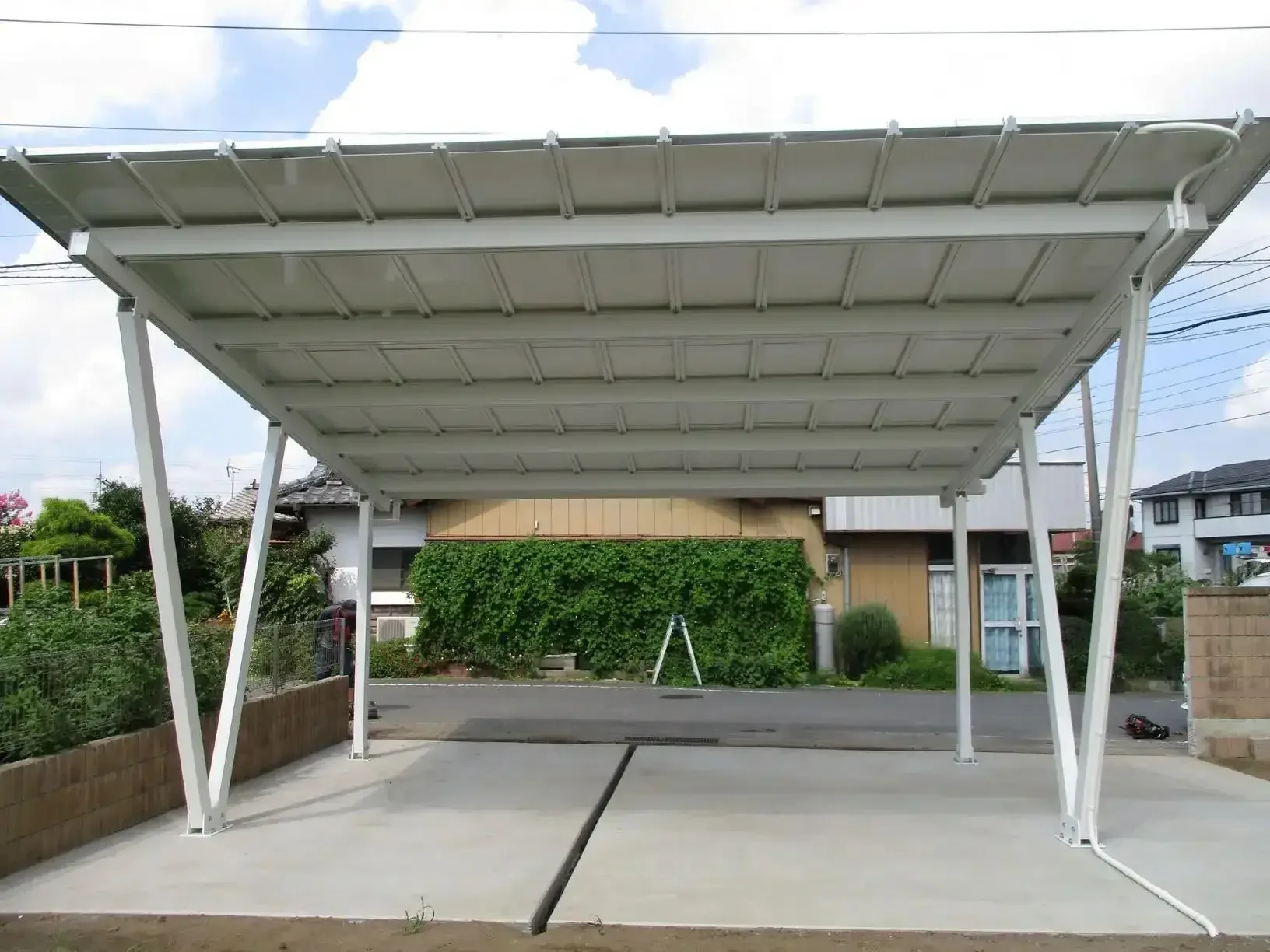 New Design Waterproof Solar Pv Car Parking Carport Aluminium Solar Carports Mounting Structure Solar Panel Car Port