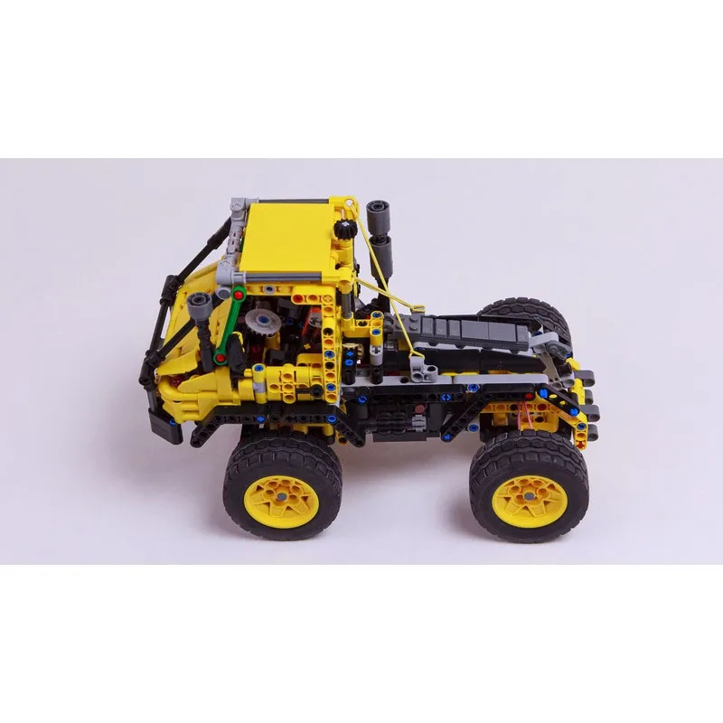 

MOC-252936 New Classic Yellow Cargo Truck Building Block Model 866 Parts Creative MOC Boys' Children's Birthday Toy Gift