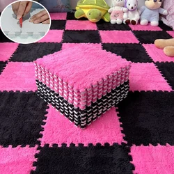 10-100 Pcs Baby Carpet Play Mat Padded Baby Carpet Living Room Kitchen Bedroom Eva Rubber for Baby Floor Croppable Stitching