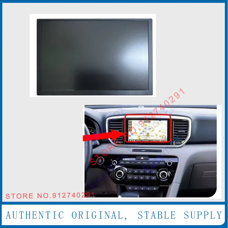For Citroen Berlingo III B9 2015-2018 GPS Radio Navigation 9815356180 Peugeot Replacement 7 Inch LCD Display Screen