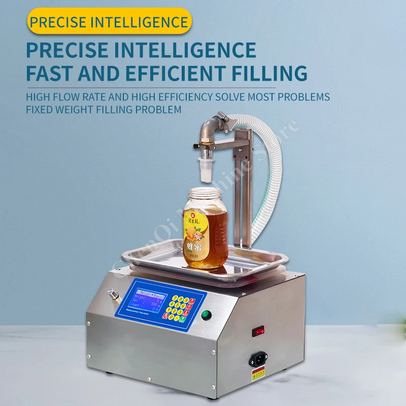 Maszyna do napełniania miodem, pompa zębata, napełniarka do ketchupu, sosu sezamowego, pasty, soku, masła orzechowego, maszyna do napełniania płynów o wysokiej lepkości.