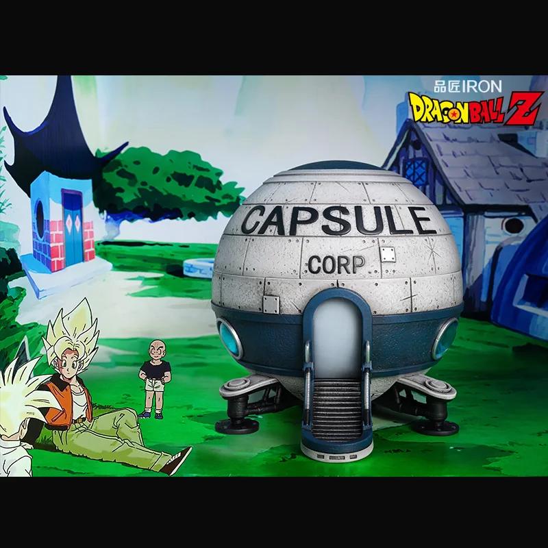 

Dragon Ball Peripheral Model Ornaments Wukong Vegeta Gravity Spaceship Figure Multifunction Ornaments Storage Creative Gifts