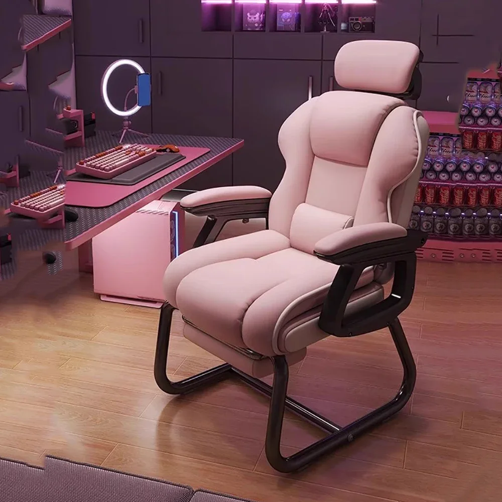 

Trendy Modern Office Chair Ergonomic Nordic Personalized Simple Game Chair Comfortable Elastic Chaise De Bureauxoffice Furniture