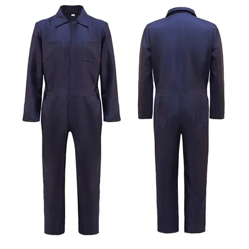 Monos de Cosplay de Michael Myers para hombre, traje de Halloween de lejía, mono, máscara, cuchillo, traje de Carnaval de Halloween, ropa