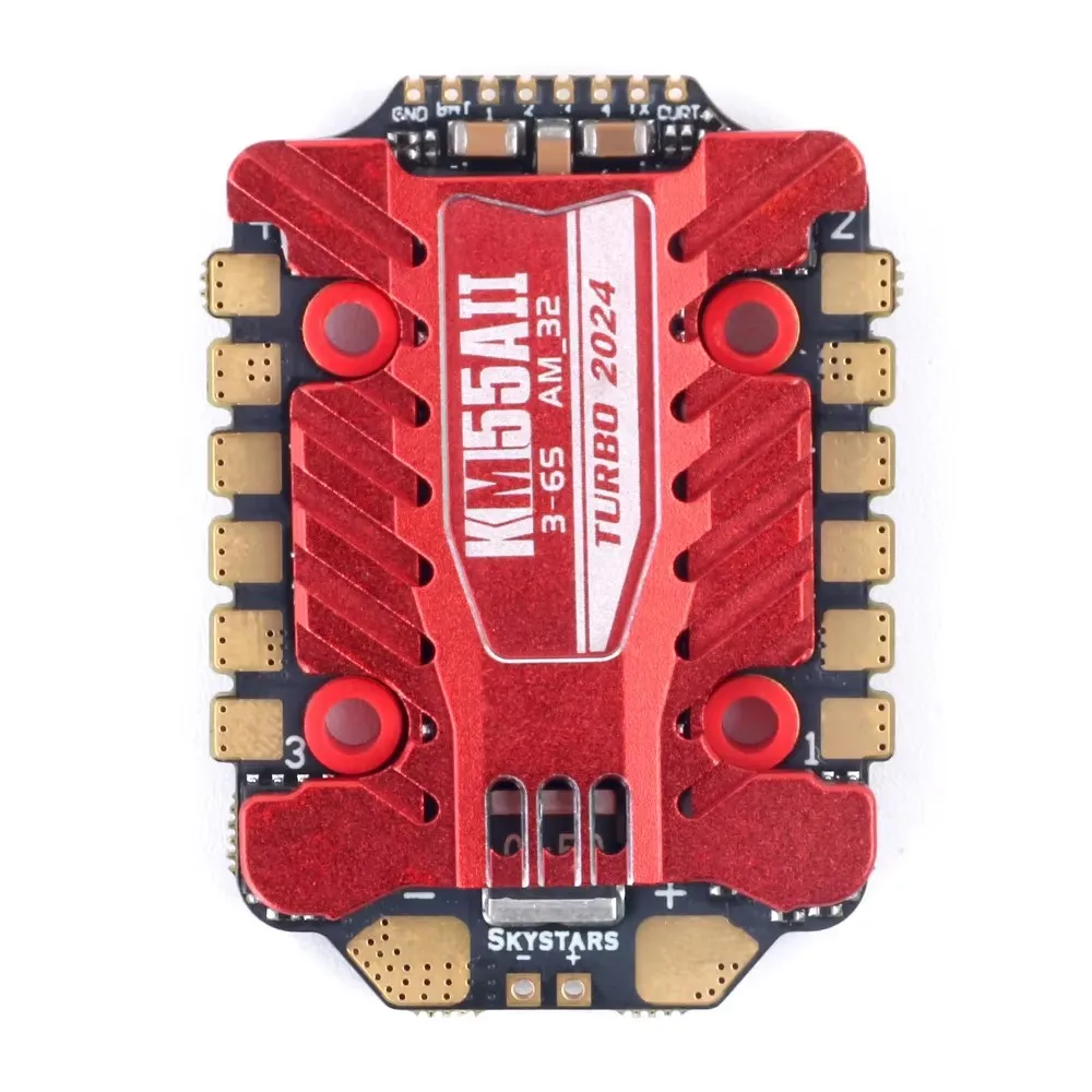 SKYSTARS F722FC &AM32 55A 4IN1 ESC MINI 20×20 Stack 3-6S Baro Built-in OSD Full Color LED Support DJI RC FPV Racing Drone