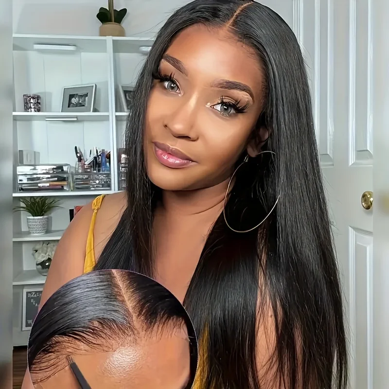 

5x5 Straight Lace Closure Wigs Human Hair Perfect for everyday and special events, comfortable and natural look