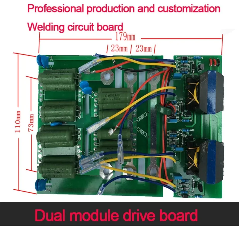 ZX7-400 500 630 Dual IGBT Module Electric Welding Machine Drive Absorption Circuit Board