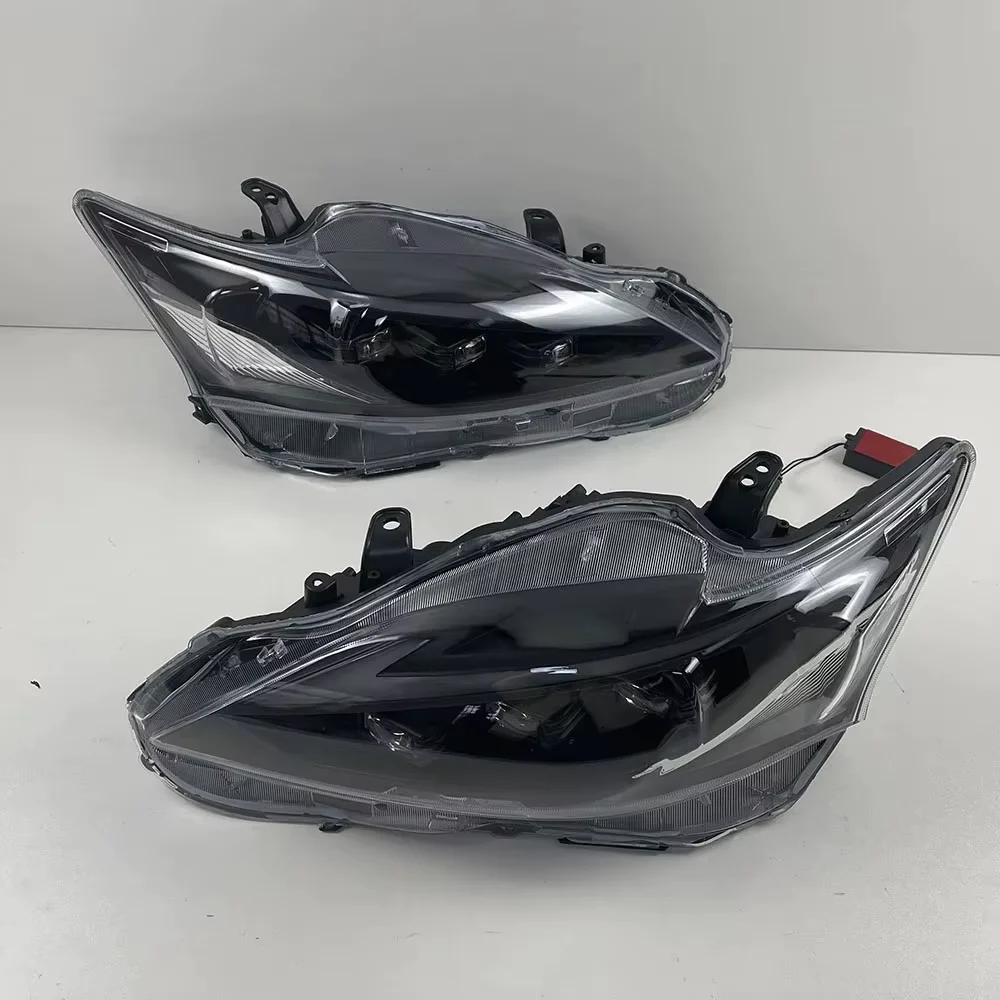 2PCS Car Modified LED Headlight For Lexus CT200h ZWA10 2010‑2017 3‑Lens Head Lamp With Daytime Running Light Turn Signal