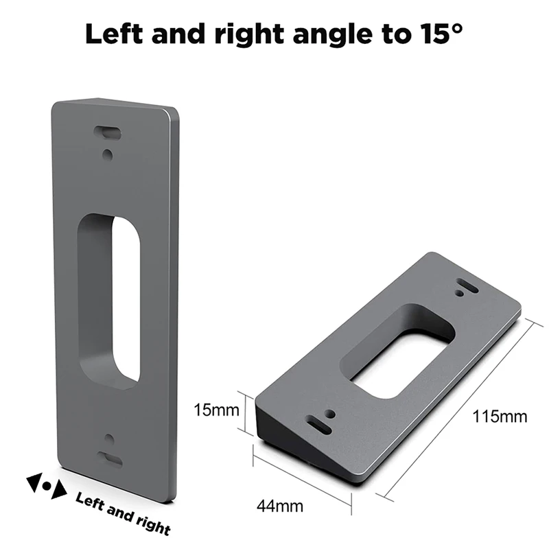 Sonnette vidéo sans fil Blink Wedge Mount, support d'invite, 1PC