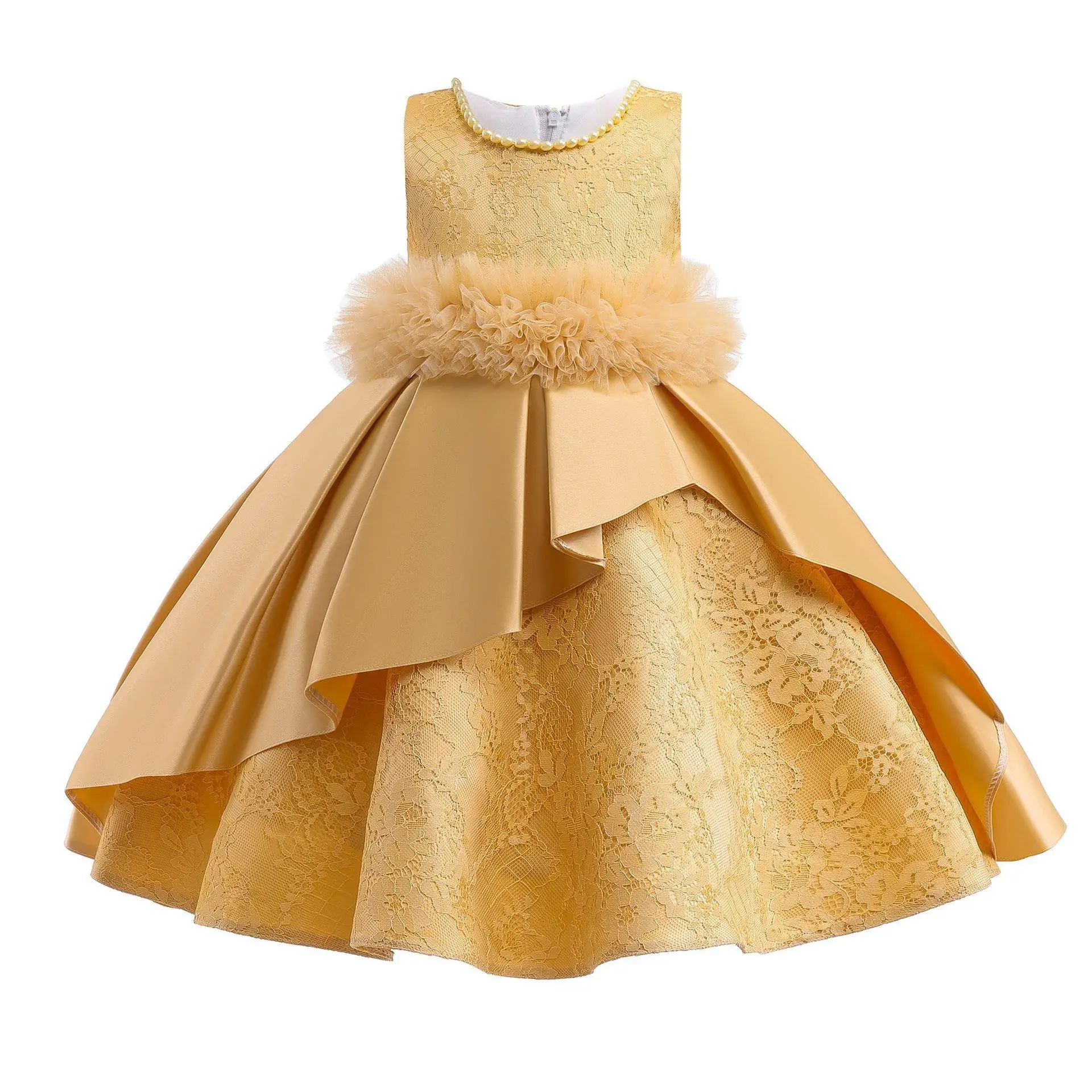 Girls Birthday Dress Children Girls' Holiday Dress Princess Girl Daily Dresses Kid Casual Clothes 3 to 10T - view 3