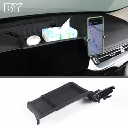 For BMW X1 U11 2023 2024 ABS car center screen wireless charging mobile phone holder storage box mobile phone tray accessories