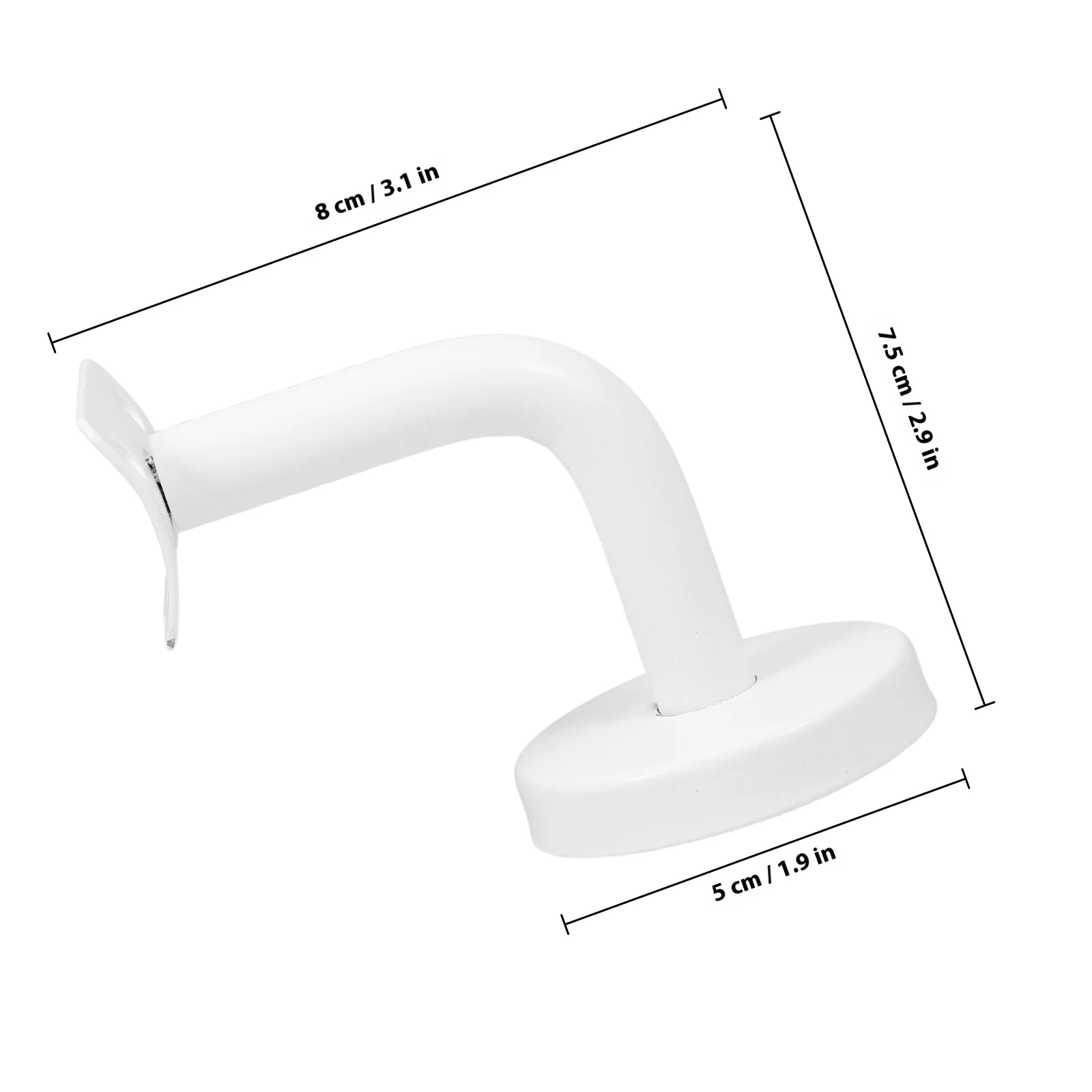 دعامة درابزين مثبتة على الحائط من الفولاذ المقاوم للصدأ شديدة التحمل بزاوية قابلة للتعديل ودرابزين الدرج وأجهزة دعم السلامة #5