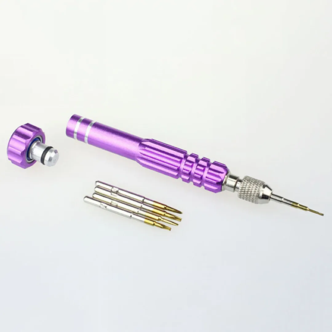 5 in 1 정밀 시계 안경 유지 보수 전화 수리 드라이버 오픈 도구 세트 키트