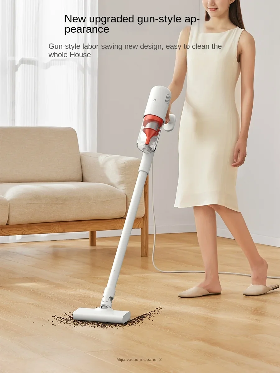 XIAOMI MIJIA hand-held wired vacuum cleaner 2 Household small large suction strong vacuum cleaner пылесос для дома 습식청소기 산업용