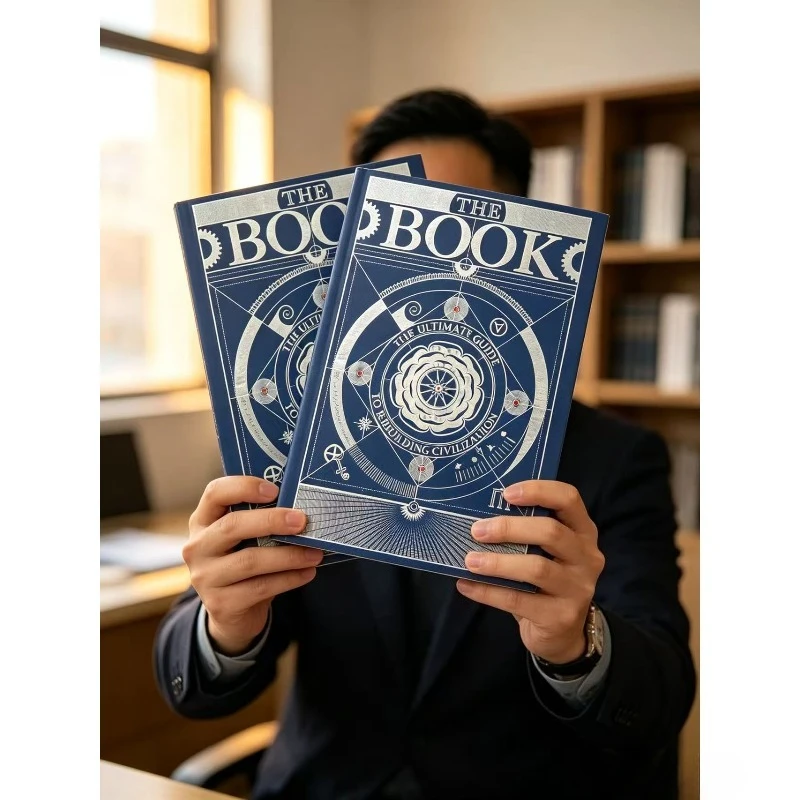 English Illustrated Esoteric Knowledge Hardcover Book Cosmic Starry Mysterious Pattern Spiritual Self Reflection Reading Libros