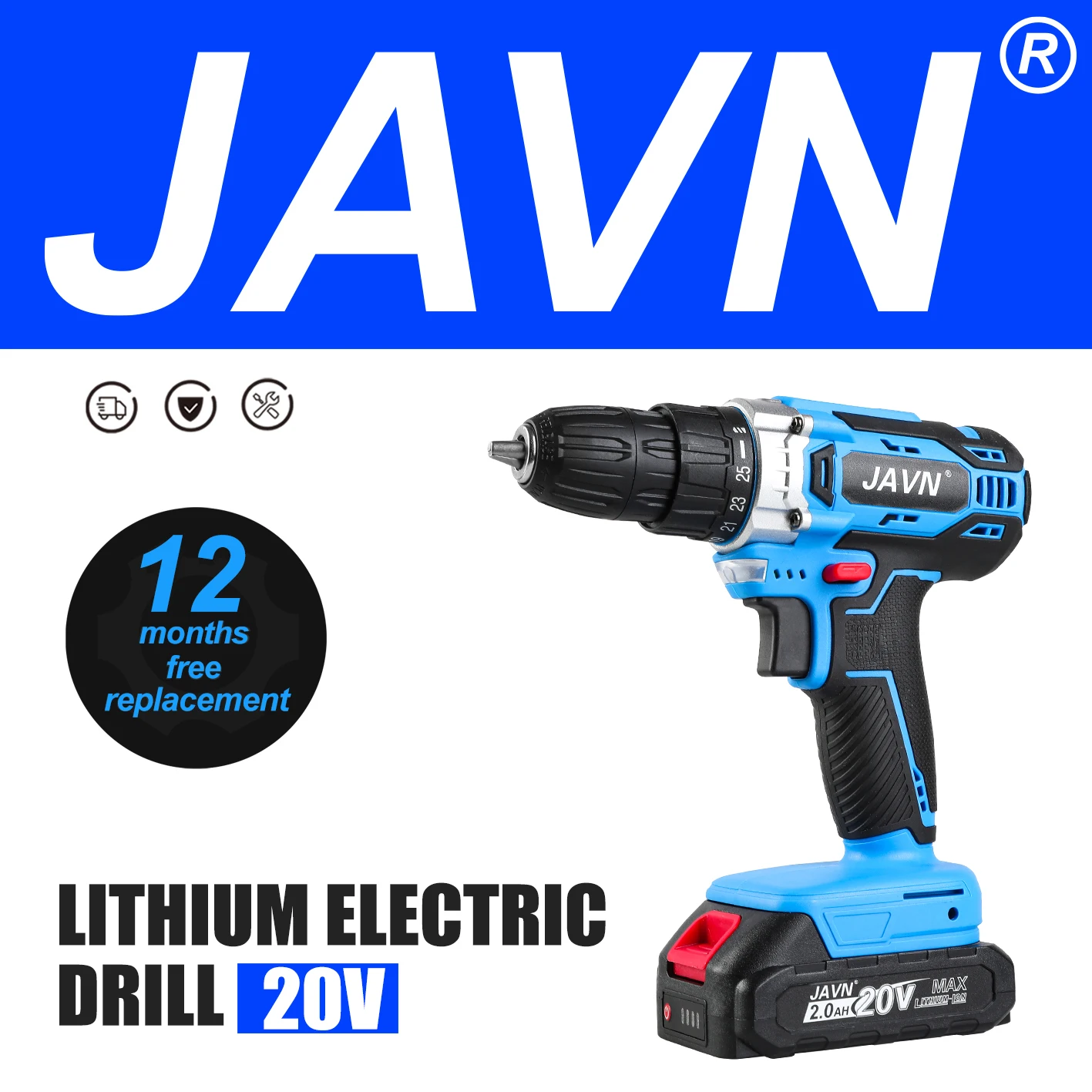 مراجعات ونصائح لجهاز المفك الكهربائي JAVN 20V 25 Plus 1 إعدادات