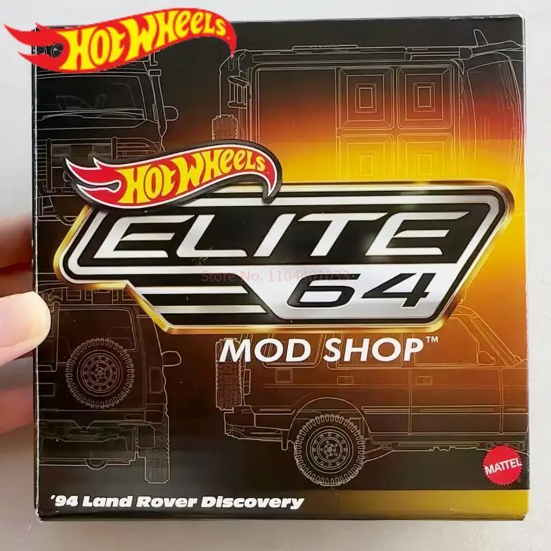 In Stock Original Hot Wheels Rlc Elite 1:64 94 Land Rover Discovery Collection Die Cast Alloy Car Model Decoration Boy Xmas Gift