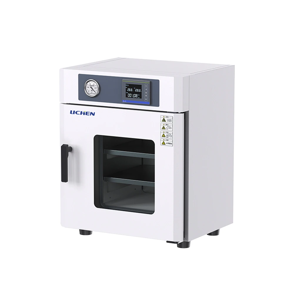 vertical vacuum drying oven, 23-125L, RT + 10~ 250 ° C, -0.1MPa, liquid crystal control, for laboratory and in