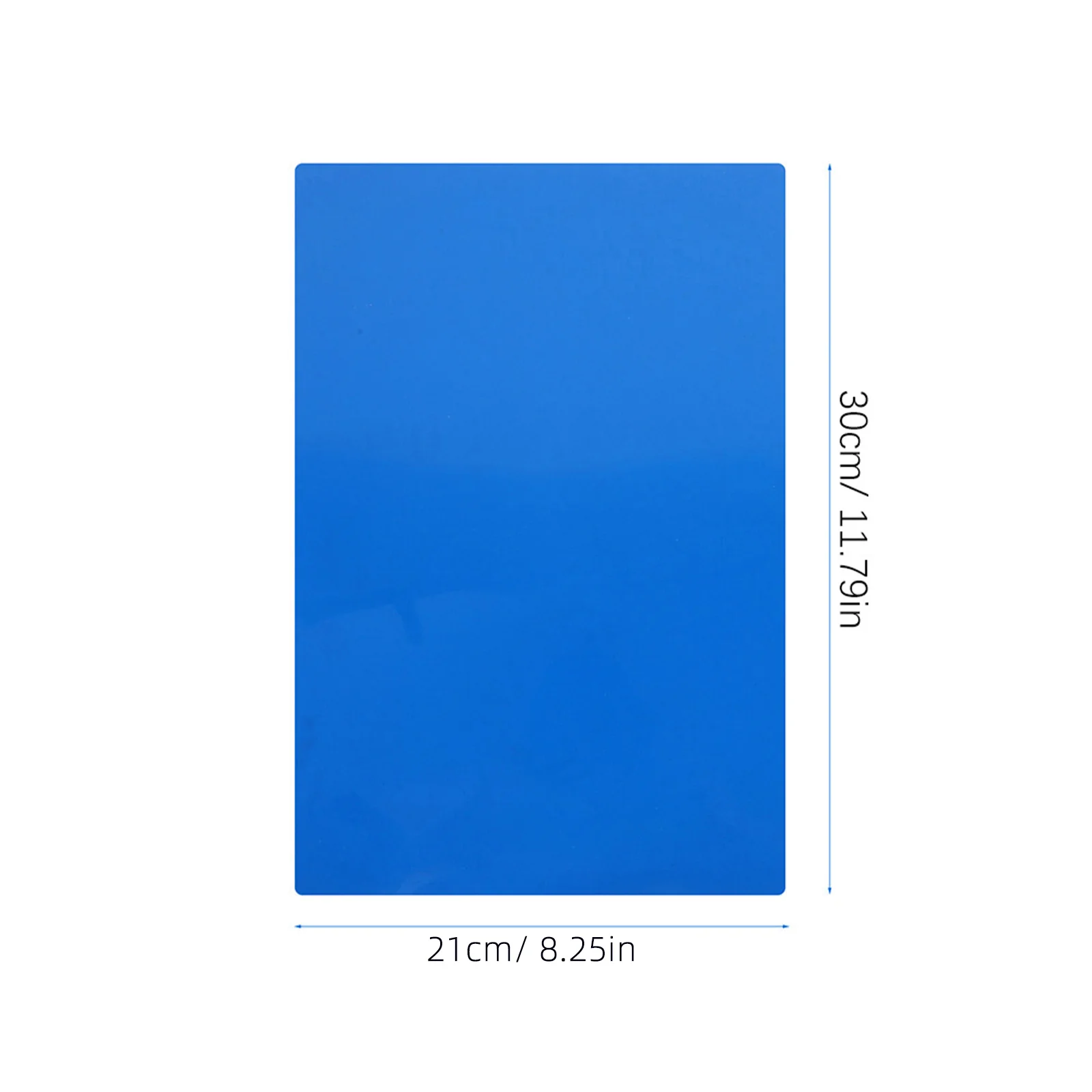 8Pcs Plastic Polymer Clay Cutting Boards Pottery Mats DIY Clay Pads Mats Surface Protector