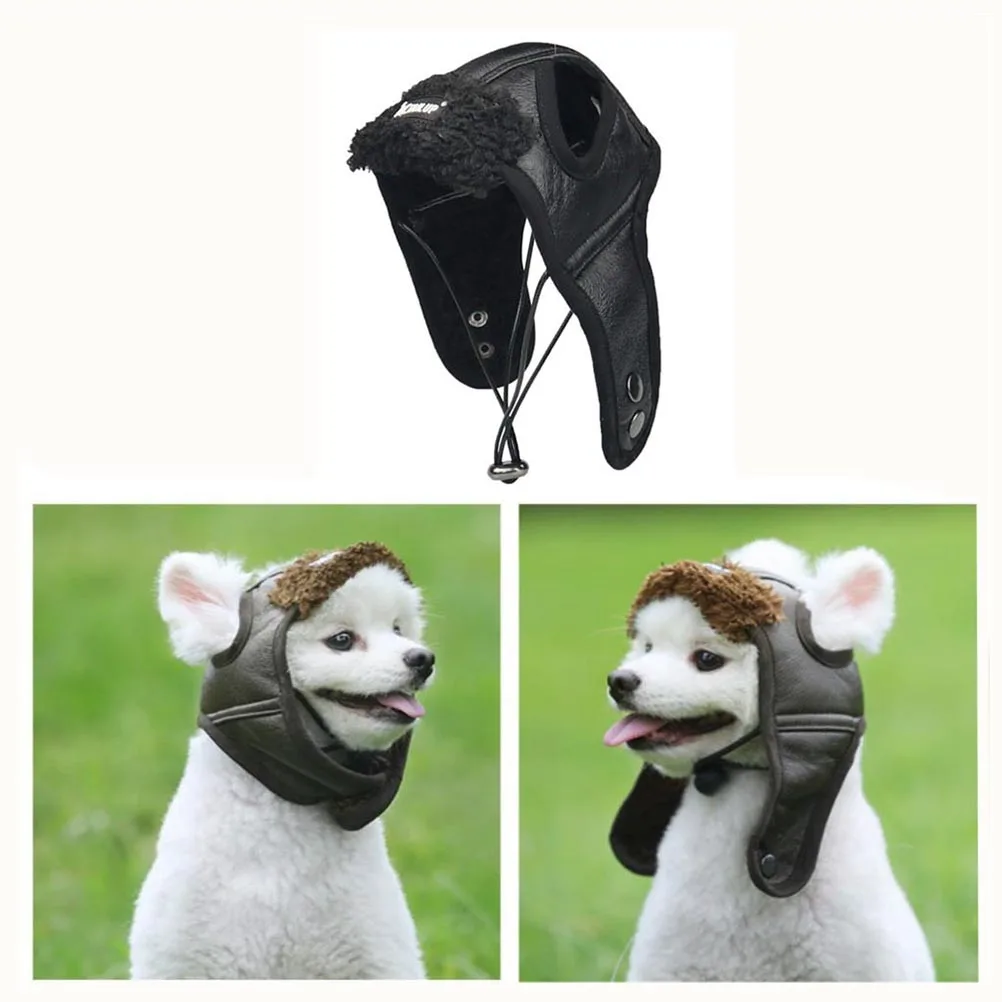 

Pilot Hat Attention and Compliments Pet Cat with Dog Birthday Fashion Simple Design Cowboy Cute Hats