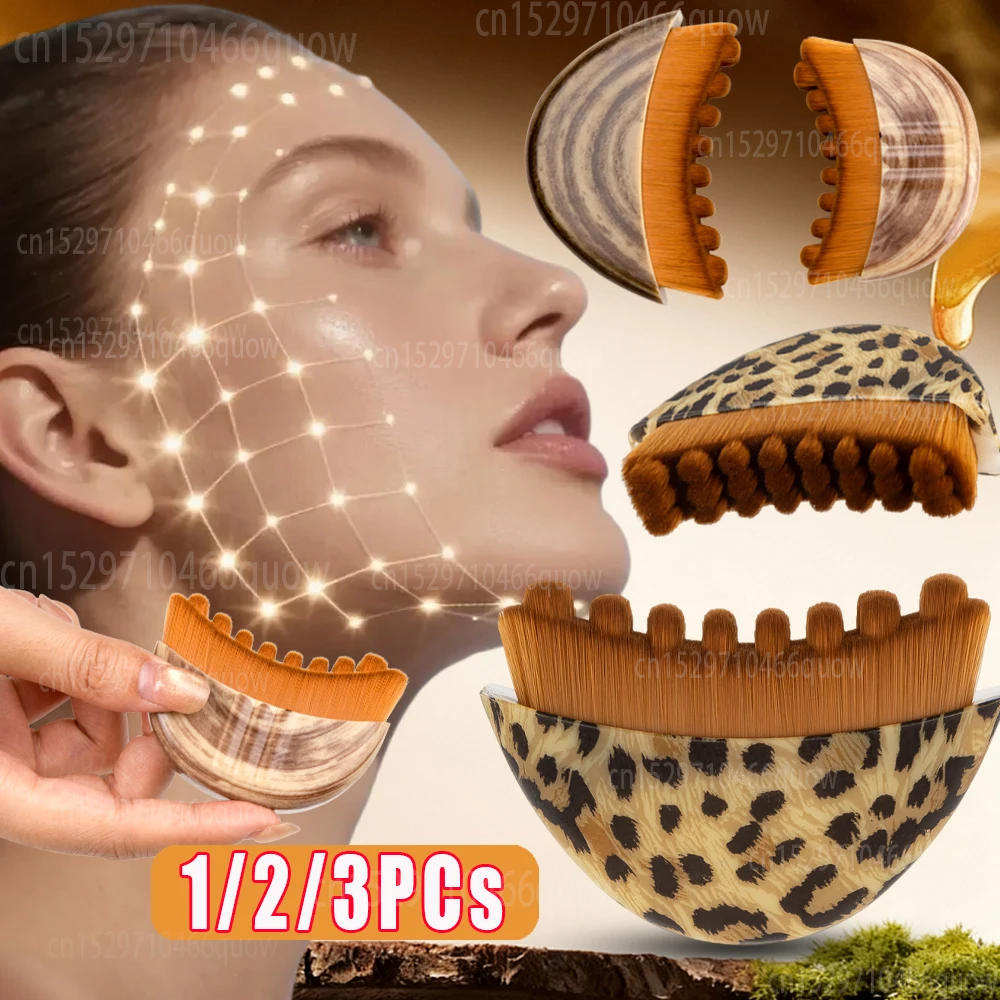 

Массажер для лимфодренажа и контуринга лица: щетка для скульптурирования подбородка, инструмент для лифтинга и уменьшения отеков, для спа-процедур