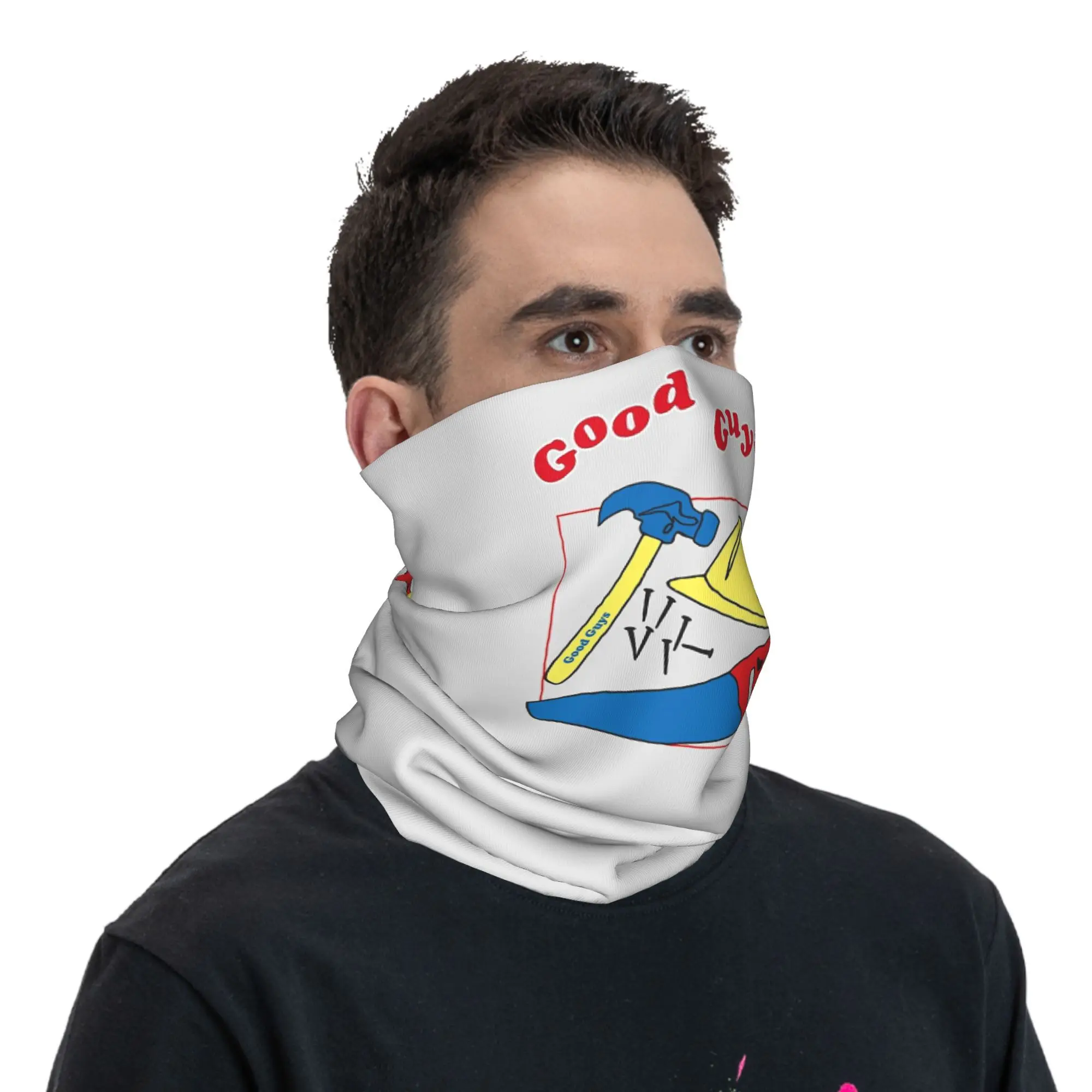 رجل جيد لعب الطفل تشاكي القاتل دمية باندانا الرقبة الجراب مطبوعة وشاح سحري متعدد الاستخدام قناع الوجه تشغيل للجنسين الكبار