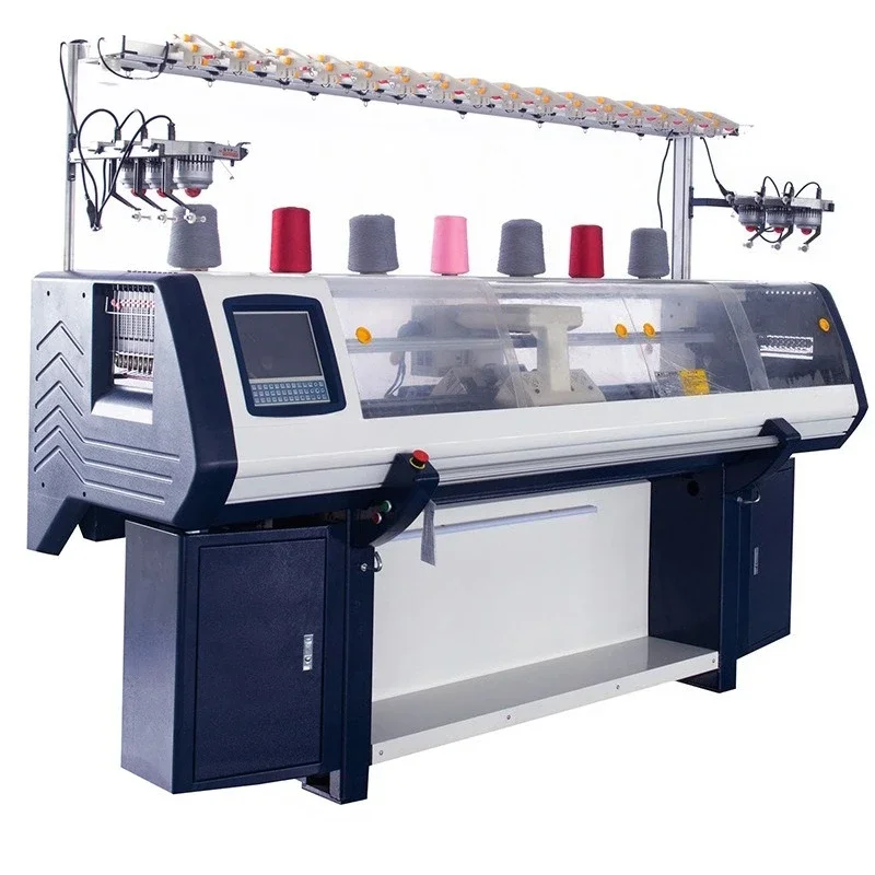 Sweater knitting machine, fully automatic dual-system computerized flat knitting machine, sweater knitting machine