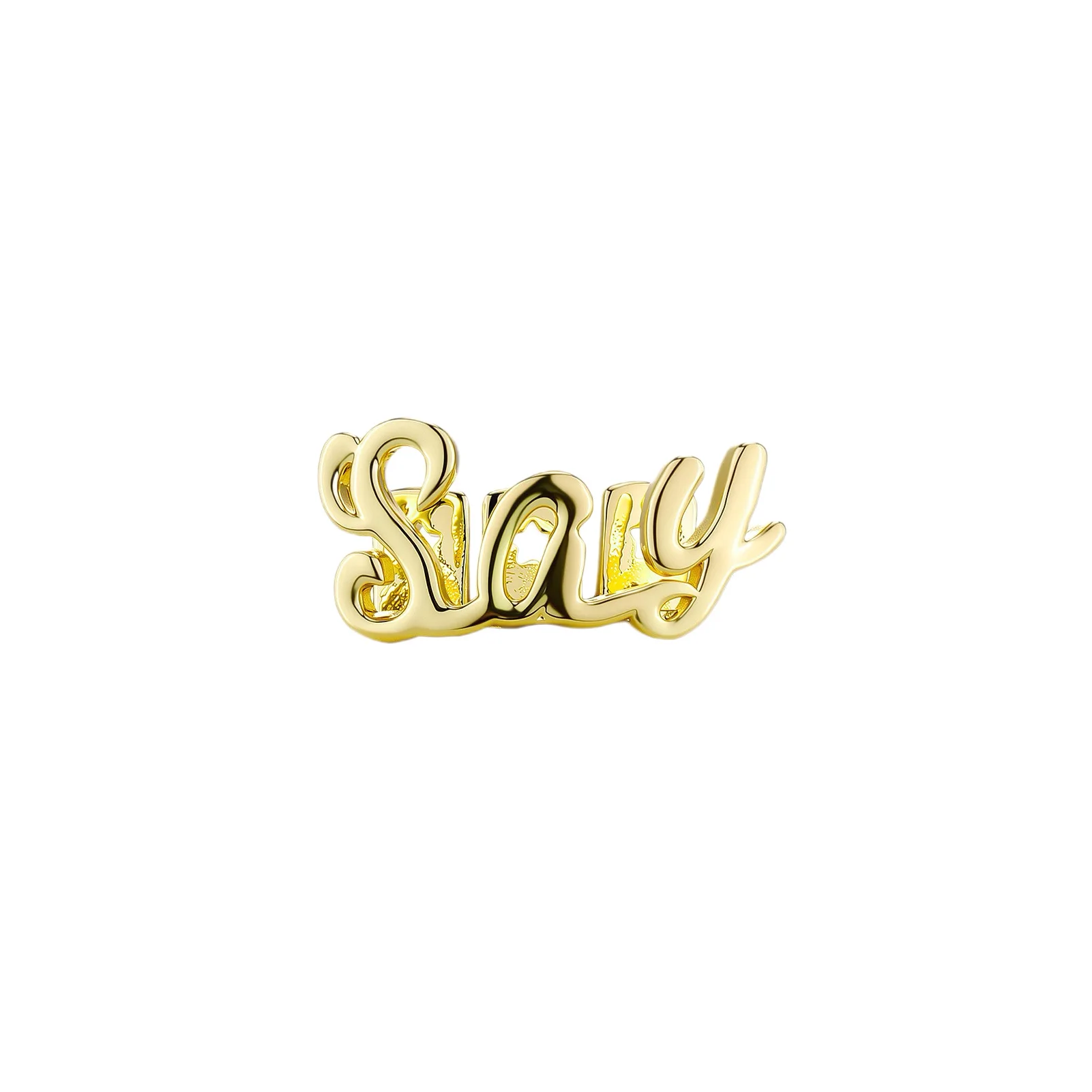 Name Letter Grillz Teeth Jewelry Custom Style Hip Hop Tooth Cover Bling Mouth Accessories Rapper Streetwear Fashion Jewelry